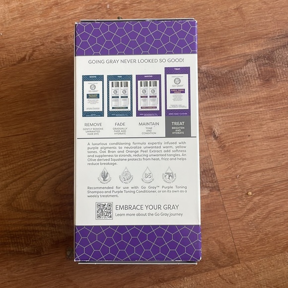 Go Gray Purple Toning Masque 4 packages - Picture 2 of 4